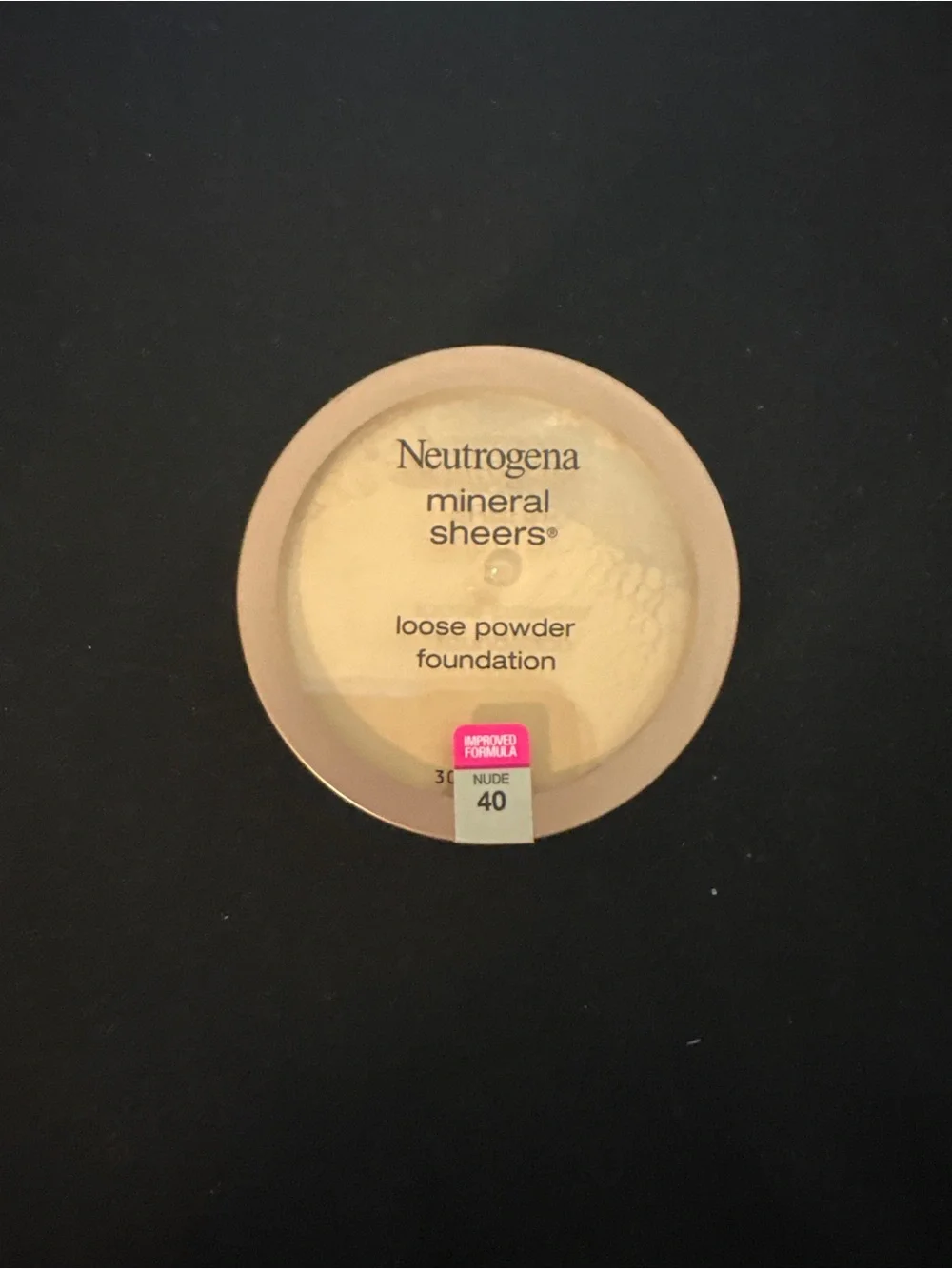 Neutrogena Mineral Sheers Loose Powder Foundation Nude 40 Sealed 0.19 oz